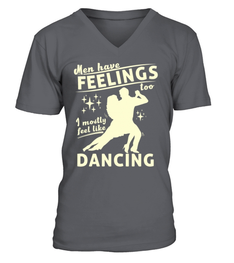 I Feel Like Dancing Funny Ballroom Dance V-Neck T-shirt