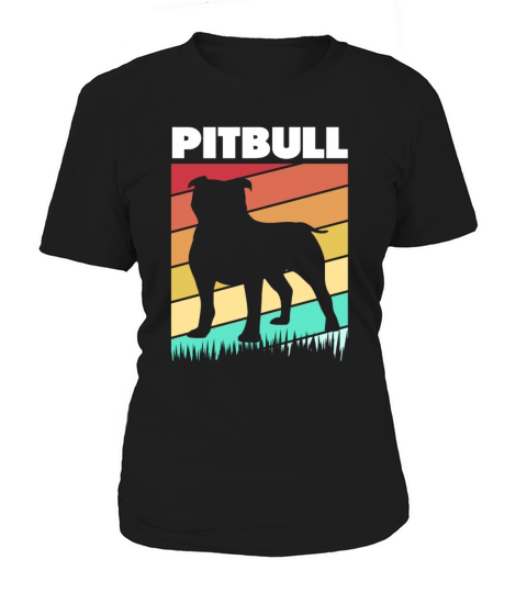 Pit Bull Owner Vintage Pitbull Dog Women's T-Shirt