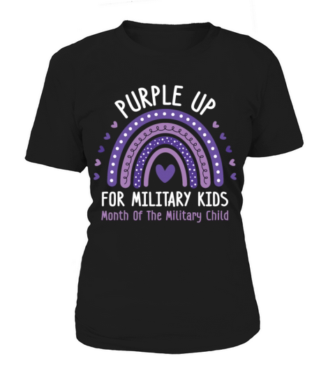 Purple Up For Military Kids Everywhere Women's T-Shirt