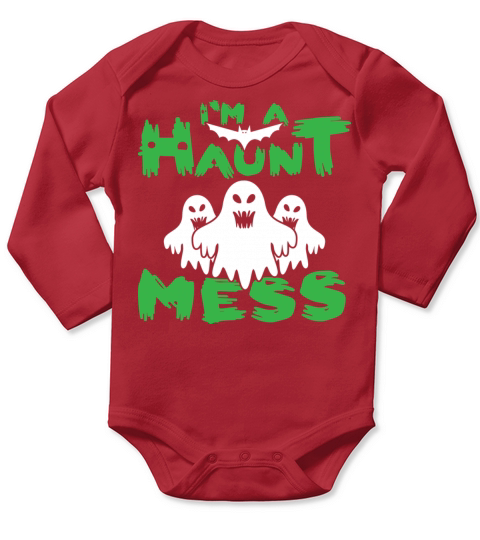 Halloween Paranormal Ghost Hunters Horror Fans Long Sleeve Baby One-Piece