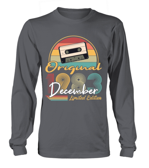 40th birthday december 1983 original 1983 Long sleeved Unisex