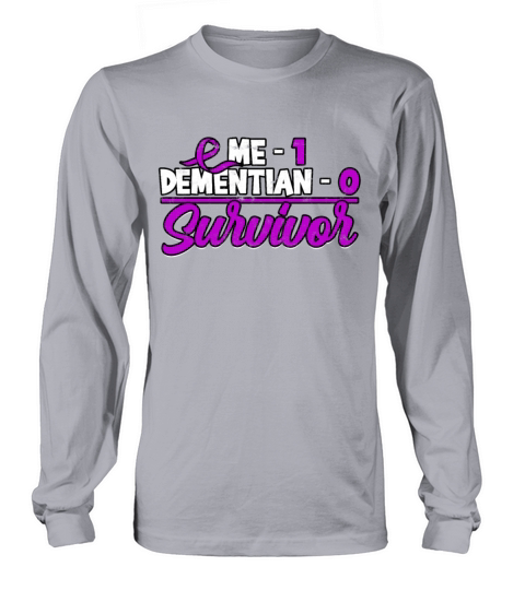 Fight Alzheimers Dementia alzheimer Awareness Long sleeved Unisex