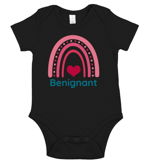 Benignant Viva Magenta Boho Rainbow Short Sleeve Baby One-Piece