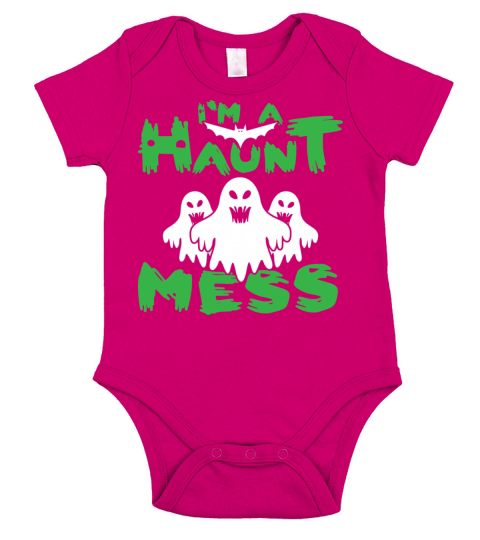 Halloween Paranormal Ghost Hunters Horror Fans Short Sleeve Baby One-Piece