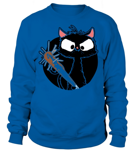 Halloween Retro Cat Vintage Cat Sweatshirt Unisex