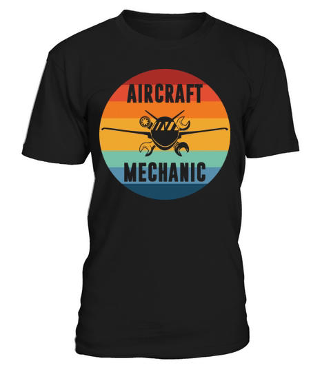Vintage Aircraft Mechanic T-Shirt Unisex