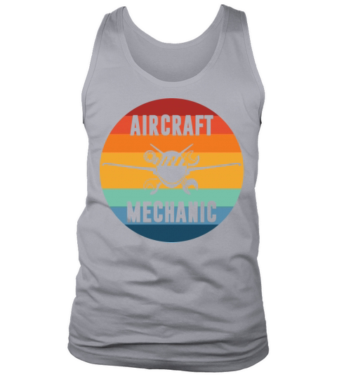 Vintage Aircraft Mechanic Tank Top Unisex