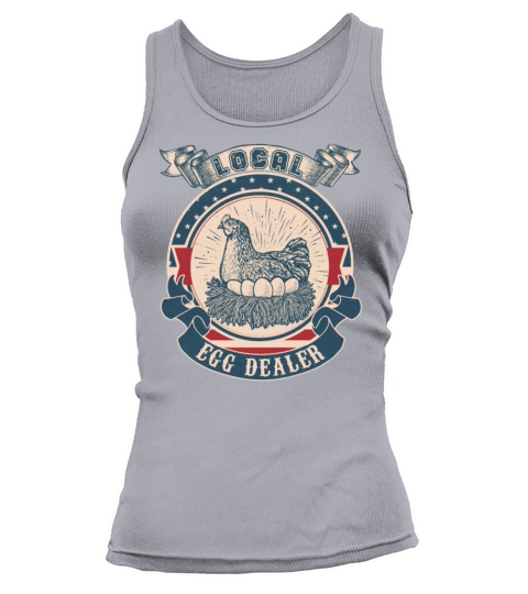 Local egg dealer vintage Tank top Woman
