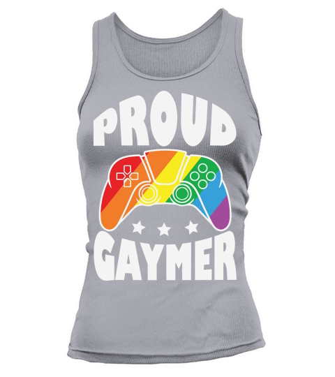 Proud gamer retro gaming quote Tank top Woman