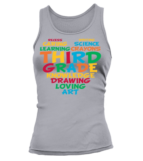 Third Grade 3rd Grader School Tank top Woman