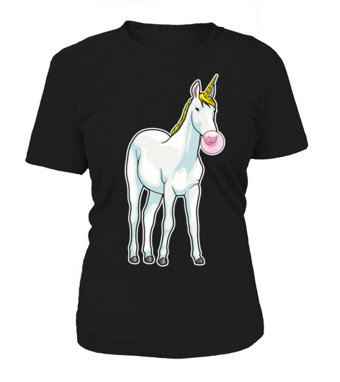 Unicorn Bubble Gum Women's T-Shirt