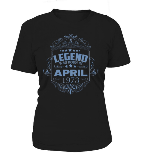 Vintage 73rd birthday design birth month April Women's T-Shirt