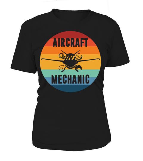 Vintage Aircraft Mechanic Women's T-Shirt
