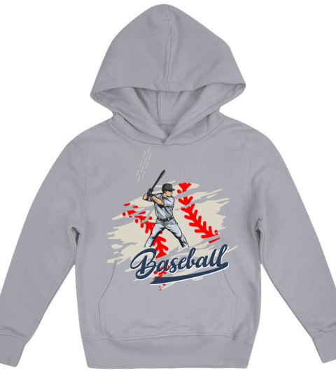 Vintage baseball cool fantasy baseball men women Kids Hoodie