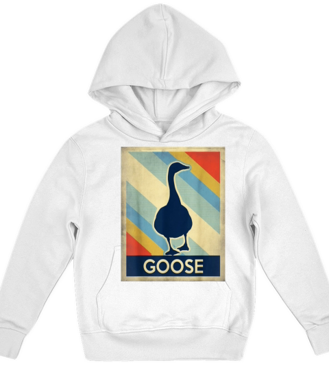 Vintage Style Goose Kids Hoodie