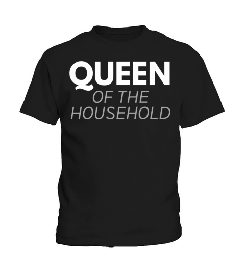 Queen of the Household Kids T-Shirt