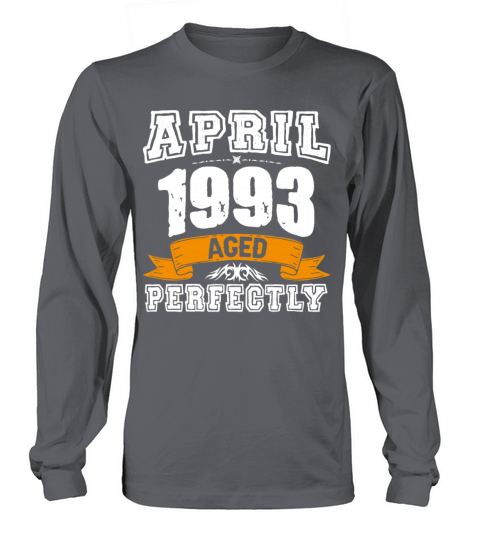 April 1993 Vintage Birthday Present Long sleeved Unisex