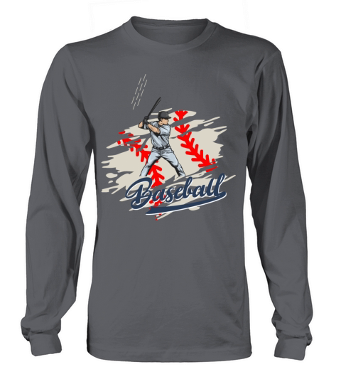 Vintage baseball cool fantasy baseball men women Long sleeved Unisex