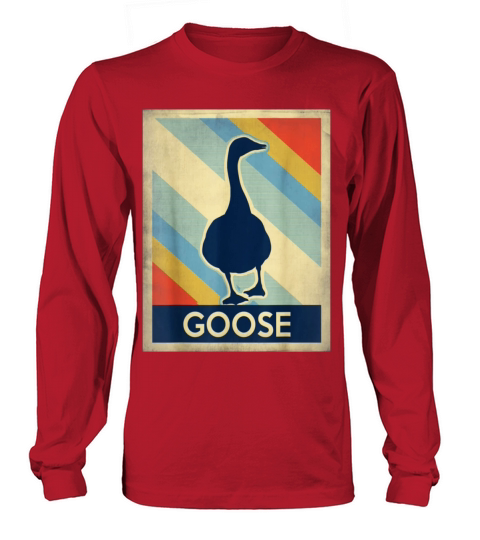 Vintage Style Goose Long sleeved Unisex