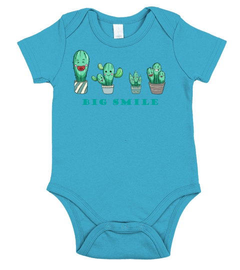smile Short Sleeve Baby One-Piece