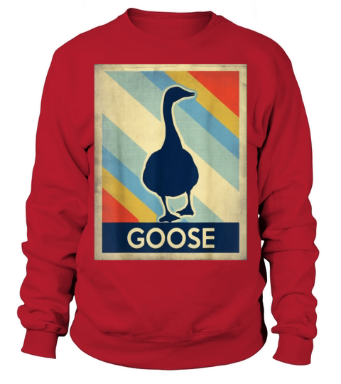 Vintage Style Goose Sweatshirt Unisex