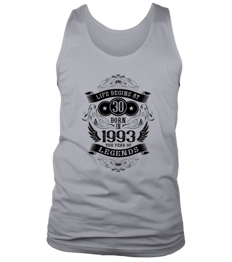 30th Birthday Gifts Vintage 1993 Birthday Sayings Tank Top Unisex