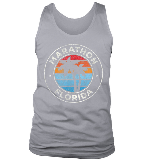 Marathon Florida FL Vintage Graphic Retro 70s Tank Top Unisex