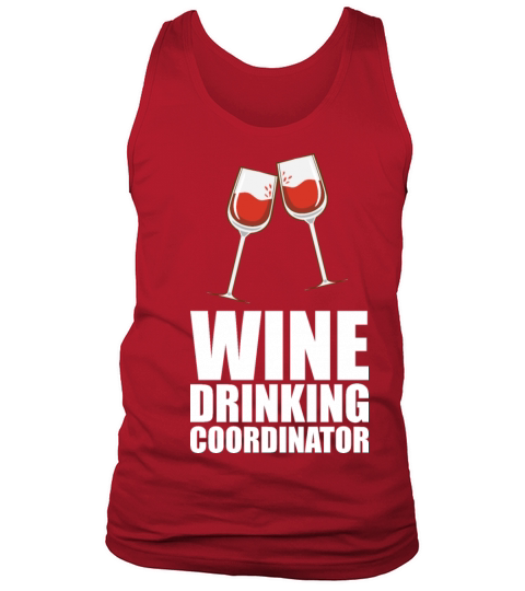 Wine Drinking Coordinator Tank Top Unisex