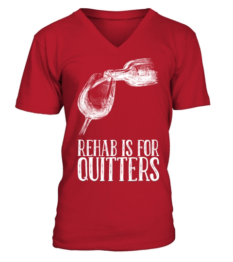 Wine Sorority Gift V-Neck T-shirt