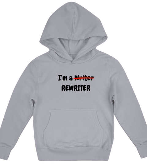 IM A REWRITER THIS IS MY WRITING Kids Hoodie