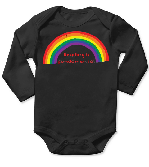 Reading is Fundamental Rainbow Fun Long Sleeve Baby One-Piece