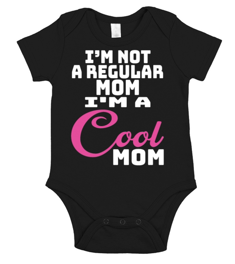 Mean Girls Im a Cool Mom Short Sleeve Baby One-Piece