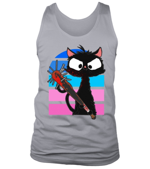 Halloween Retro Cat Vintage Cat Tank Top Unisex