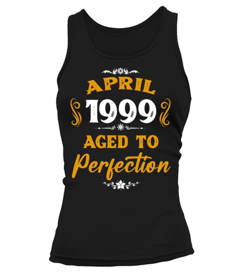 April 1999 Vintage Birthday Present Tank top Woman