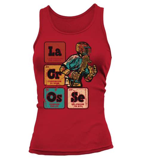 Lacrosse Periodic Table Of Elements Fan Mom Tank top Woman