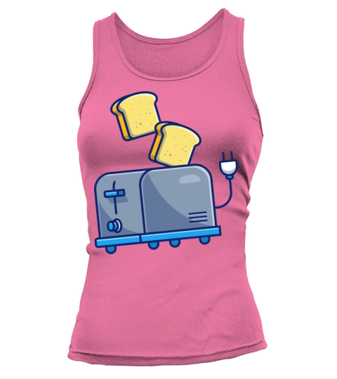 Toaster And Bread Tank top Woman