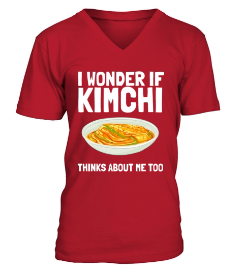 KBBQ Korean BBQ Kimchi Ramen V-Neck T-shirt