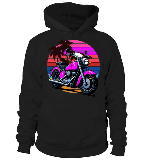 retro motorcycle Hoodie Unisex