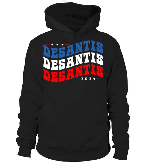 Vintage Groovy Ron DeSantis 2024 - Make America Hoodie Unisex