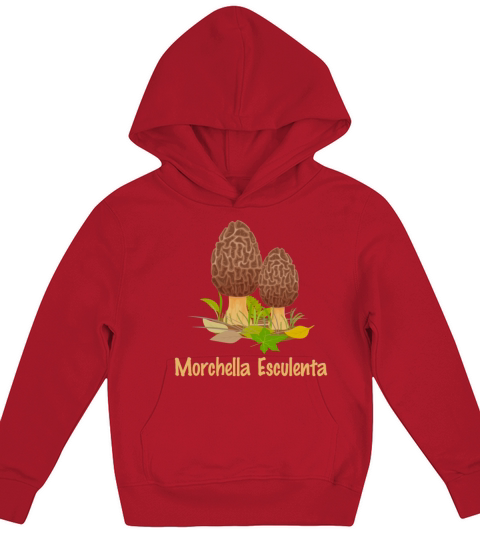 Morchella Esculenta Muscle Kids Hoodie