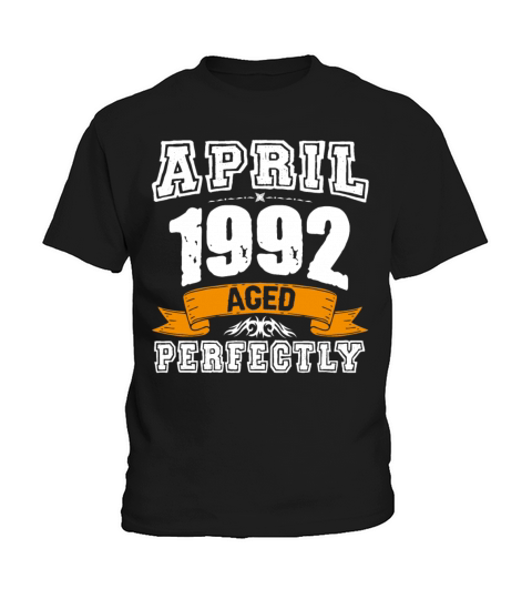 April 1992 Vintage Birthday Present Kids T-Shirt