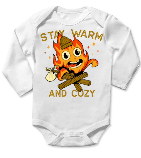 Stay Warm and Cozy Long Sleeve Baby One-Piece