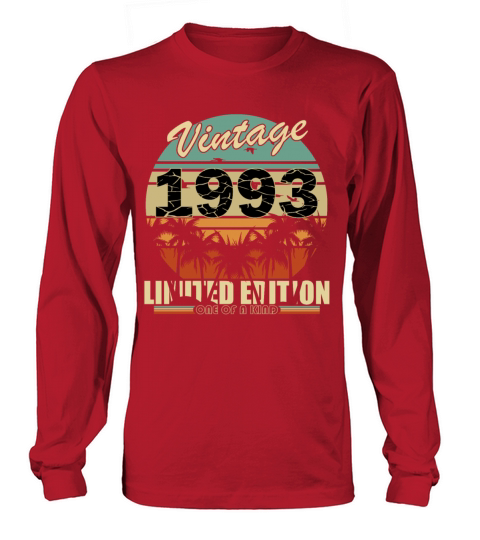 1993 - Vintage 1993 - Fantastic since 1993 Long sleeved Unisex