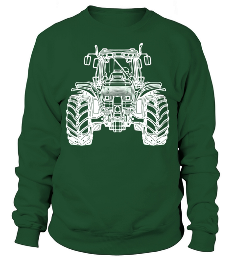 Heavy Tractor Large Field Field Tractor Sweatshirt Unisex