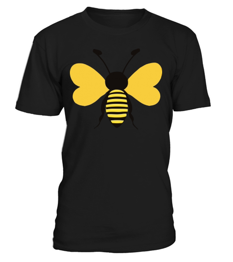 Flying Bee Three Color Vector T-Shirt Unisex