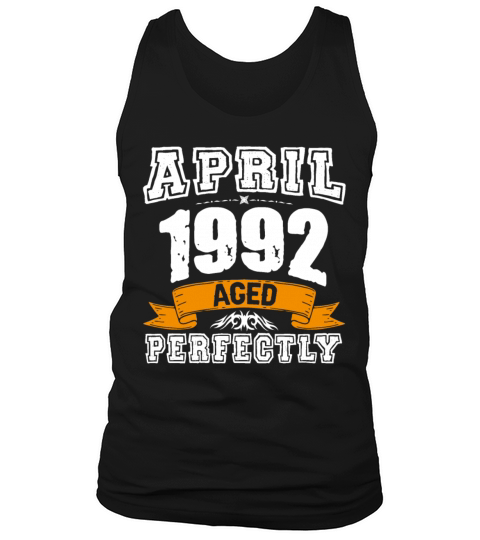 April 1992 Vintage Birthday Present Tank Top Unisex