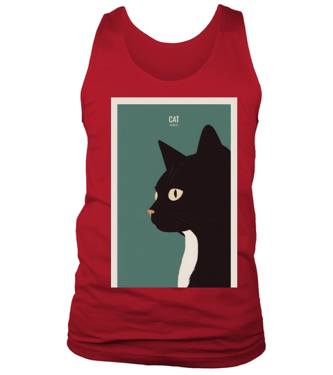 Black Cat Tank Top Unisex