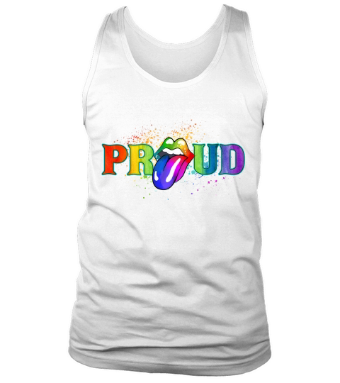 Proud LGBT sublimation Sexly Lips Tank Top Unisex