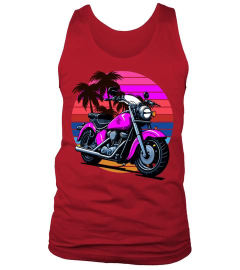 retro motorcycle Tank Top Unisex
