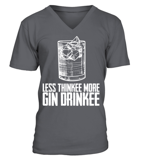 Gin Pink Gin Gift V-Neck T-shirt